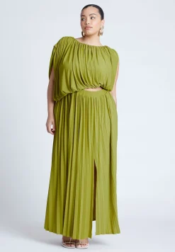Asym Bodice Maxi Dress