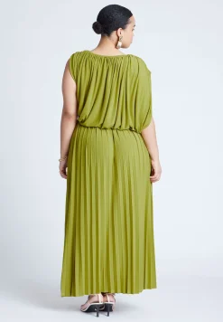 Asym Bodice Maxi Dress