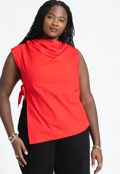 Asym Tie Top