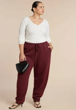 Barrel Leg Sweatpant