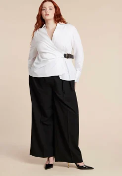 Belted Button Up Shirt