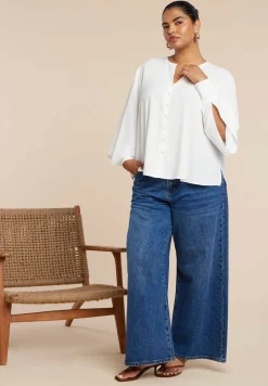 Bishop Sleeve Blouse