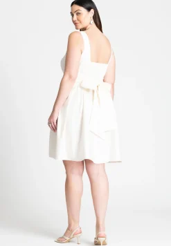 Bow Back Mini Dress