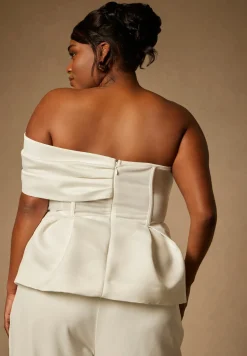 Bridal by ELOQUII Sculptural Top