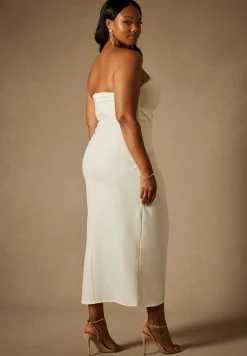 Bridal by ELOQUII Twisted Top Dress