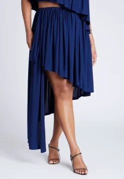 Cascading Asym Skirt