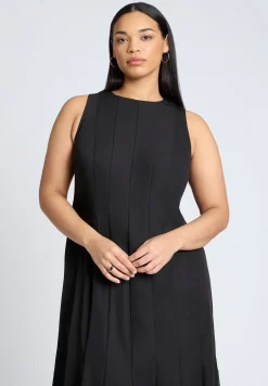 Chiffon Godet Maxi Dress