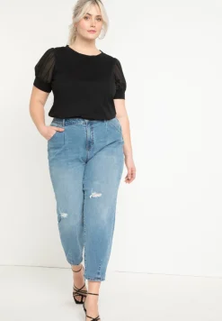 Combo Sleeve Tee