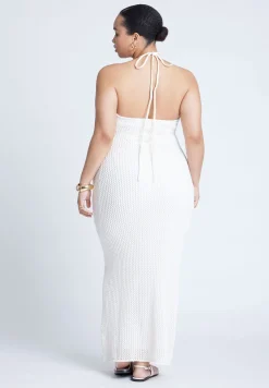 Conversational Crochet Dress