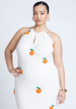 Conversational Crochet Dress