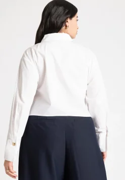 Cropped Collared Shirt