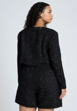 Cropped Tweed Jacket