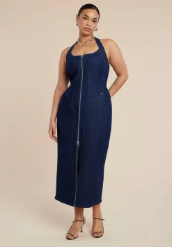 Denim Corset Dress