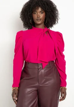 Drape Front Blouse