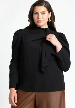 Drape Front Blouse