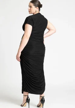 Draped Asym Dress
