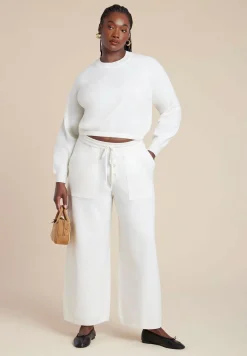 Drawstring Detail Sweater Pant