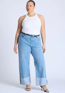 Elongated Buckle Belt