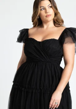 Fluttery Tiered Dress