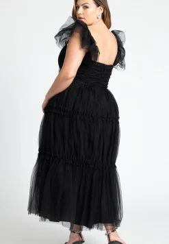 Fluttery Tiered Dress