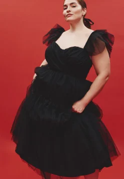 Fluttery Tiered Dress