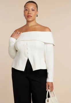 Fold Over Top With Front Button Detail