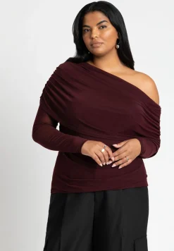 Foldover Drape Top
