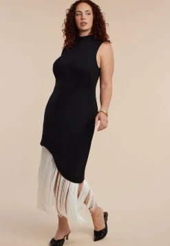 Fringe Asym Dress