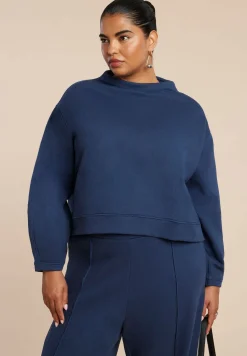 Funnel Neck Sweatshirt