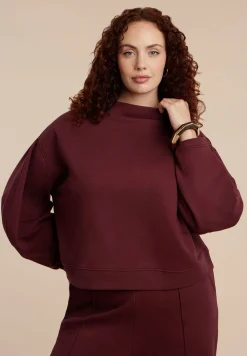 Funnel Neck Sweatshirt