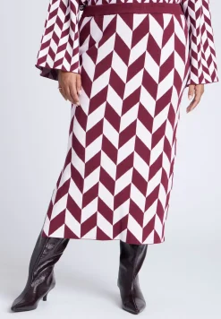Intarsia Sweater Skirt