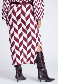 Intarsia Sweater Skirt