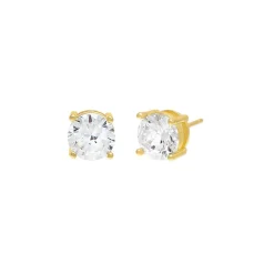 Juliette Stud Earring Gold 8 MM