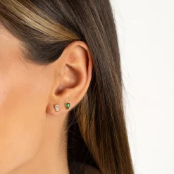 Juliette Stud Earring Silver 8 MM