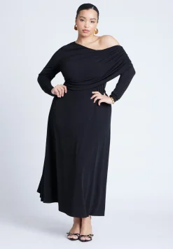 Knit Shirred Dress