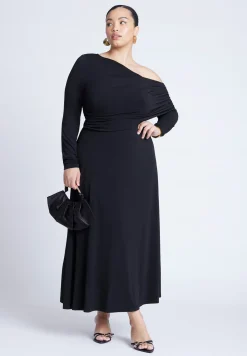 Knit Shirred Dress