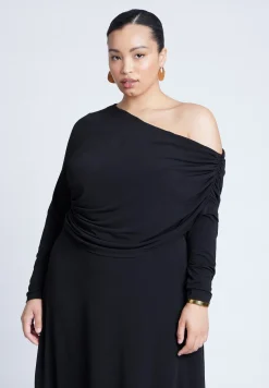Knit Shirred Dress