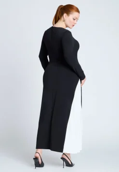 Maxi Dress With Pleat