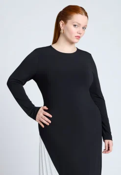 Maxi Dress With Pleat