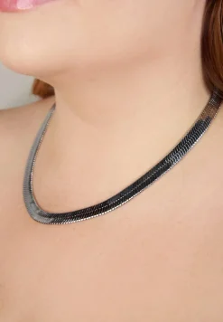 Mega Lennox Silver Necklace