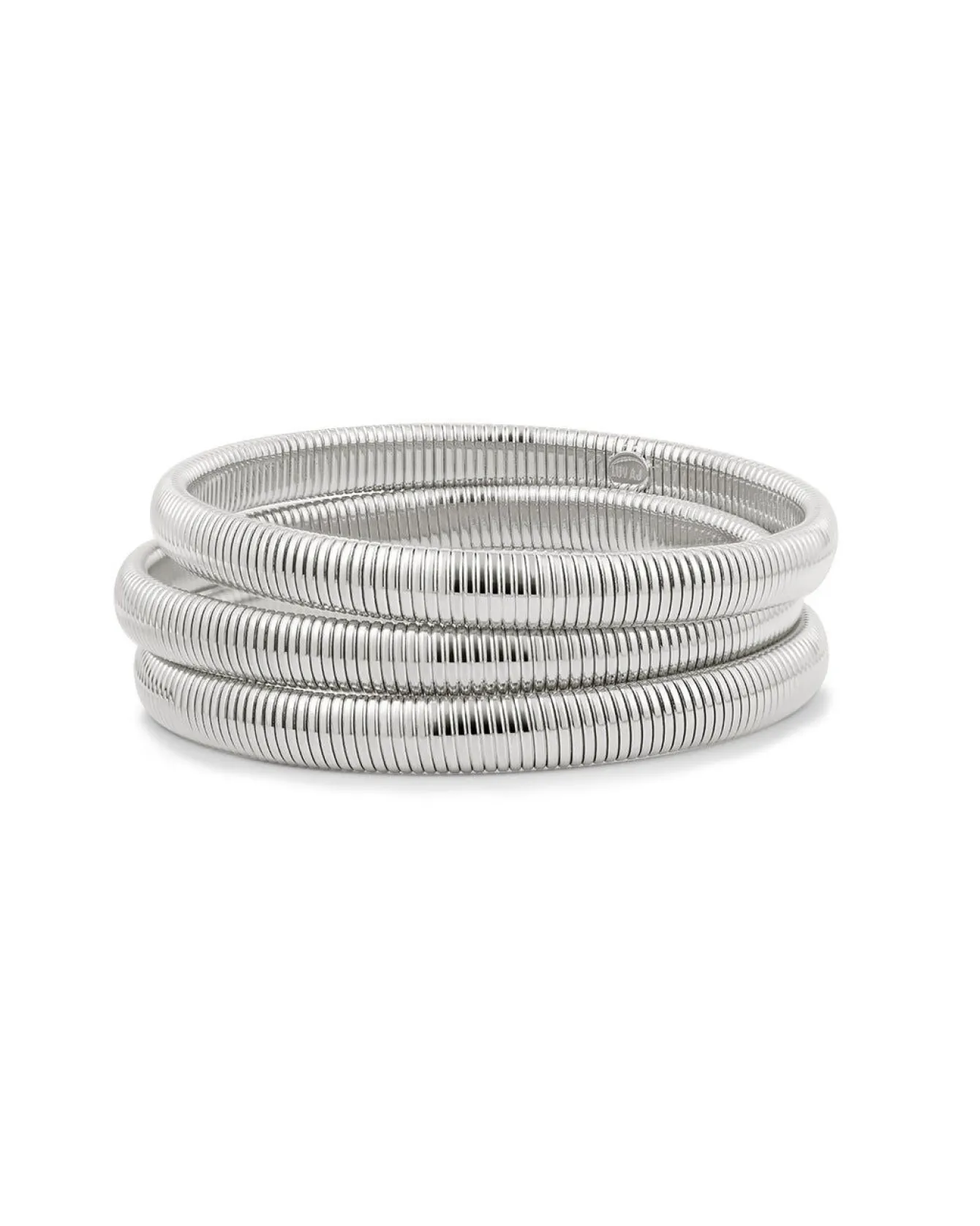 Mini Flex Snake Chain Bracelet Set- Silver