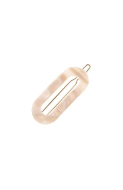 Mini Oval Tige Boule Barrette