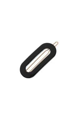 Mini Oval Tige Boule Barrette