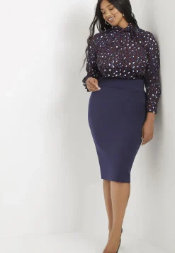 Neoprene Pencil Skirt