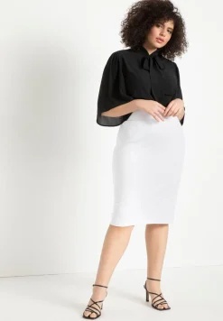 Neoprene Pencil Skirt