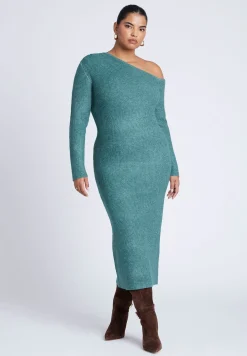 Off Shoulder Sweater Dress