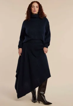 Oversized Button Detail Sweater