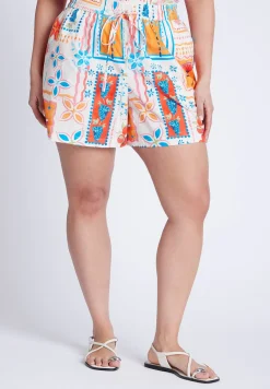 Pull On Printed Short