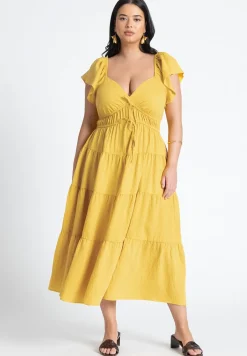Ruffled Tiered Maxi Dress