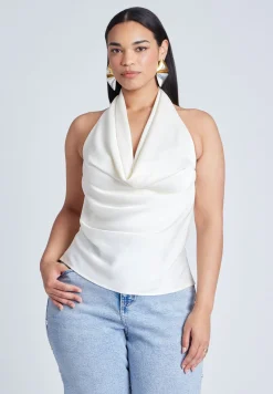 Satin Halter Top